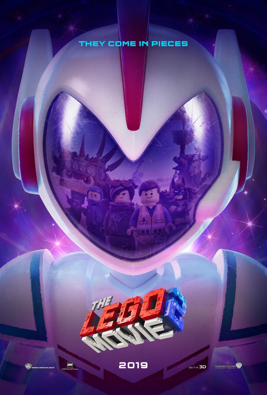 The Lego Movie 2 The Second Part 18"x28" (45cm/70cm) Poster
