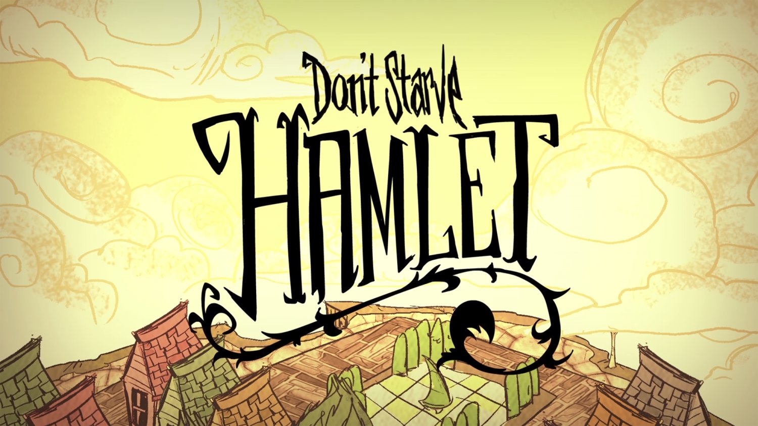 Donâ��t Starve Hamlet Game 13"x19" (32cm/49cm) Polyester Fabric Poster