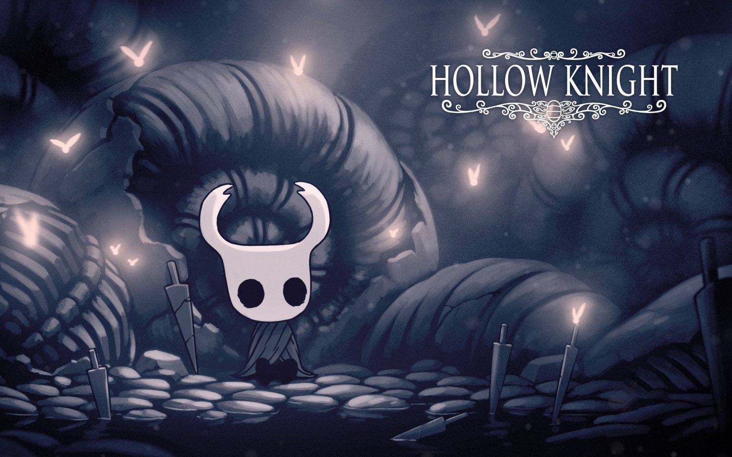 Hollow Knight Game 13"x19" (32cm/49cm) Polyester Fabric Poster
