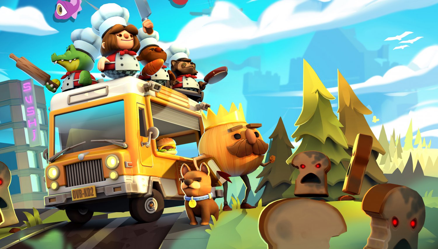 Overcooked 2 Game  18"x28" (45cm/70cm) Poster