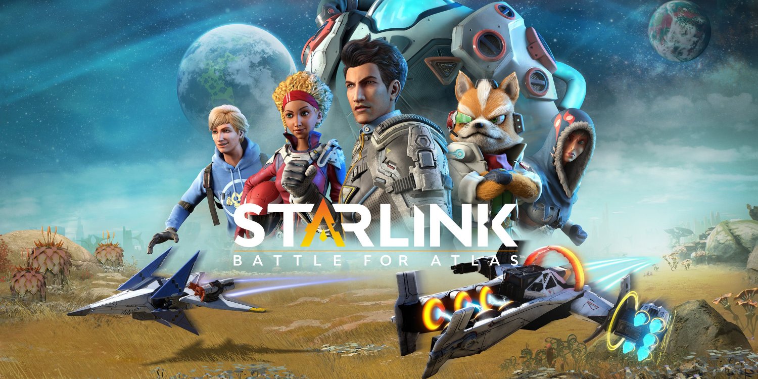 Starlink Battle for Atlas Game 13"x19" (32cm/49cm) Polyester Fabric Poster