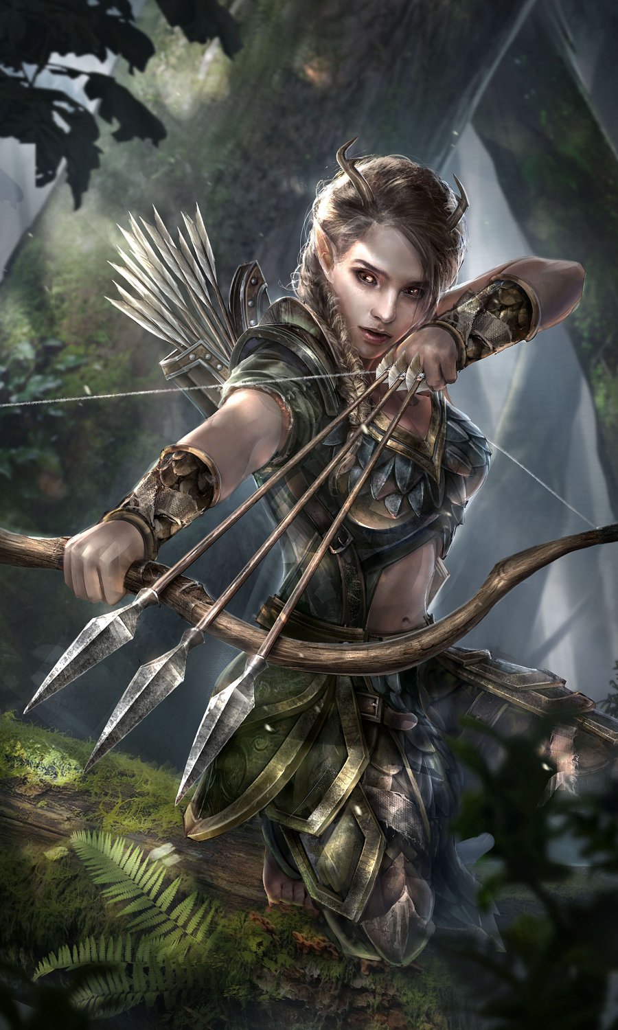 The Elder Scrolls Legends Game 13"x19" (32cm/49cm) Polyester Fabric Poster