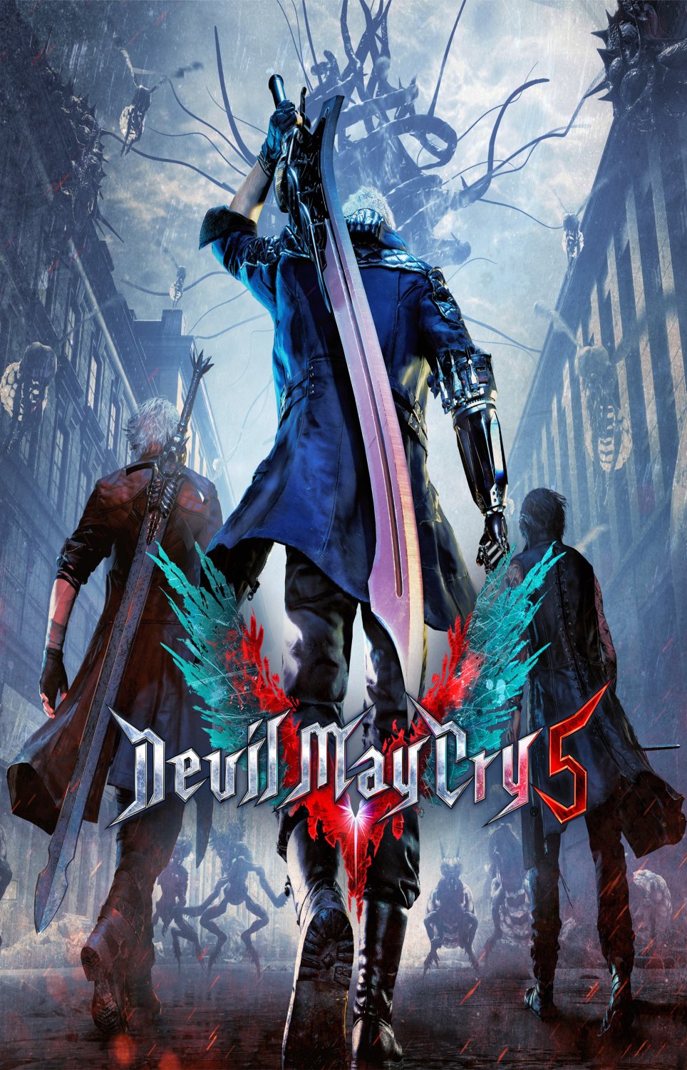 Devil May Cry 5  13"x19" (32cm/49cm) Polyester Fabric Poster