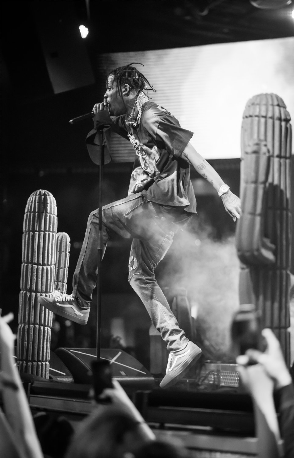 Travis Scott 13"x19" (32cm/49cm) Polyester Fabric Poster