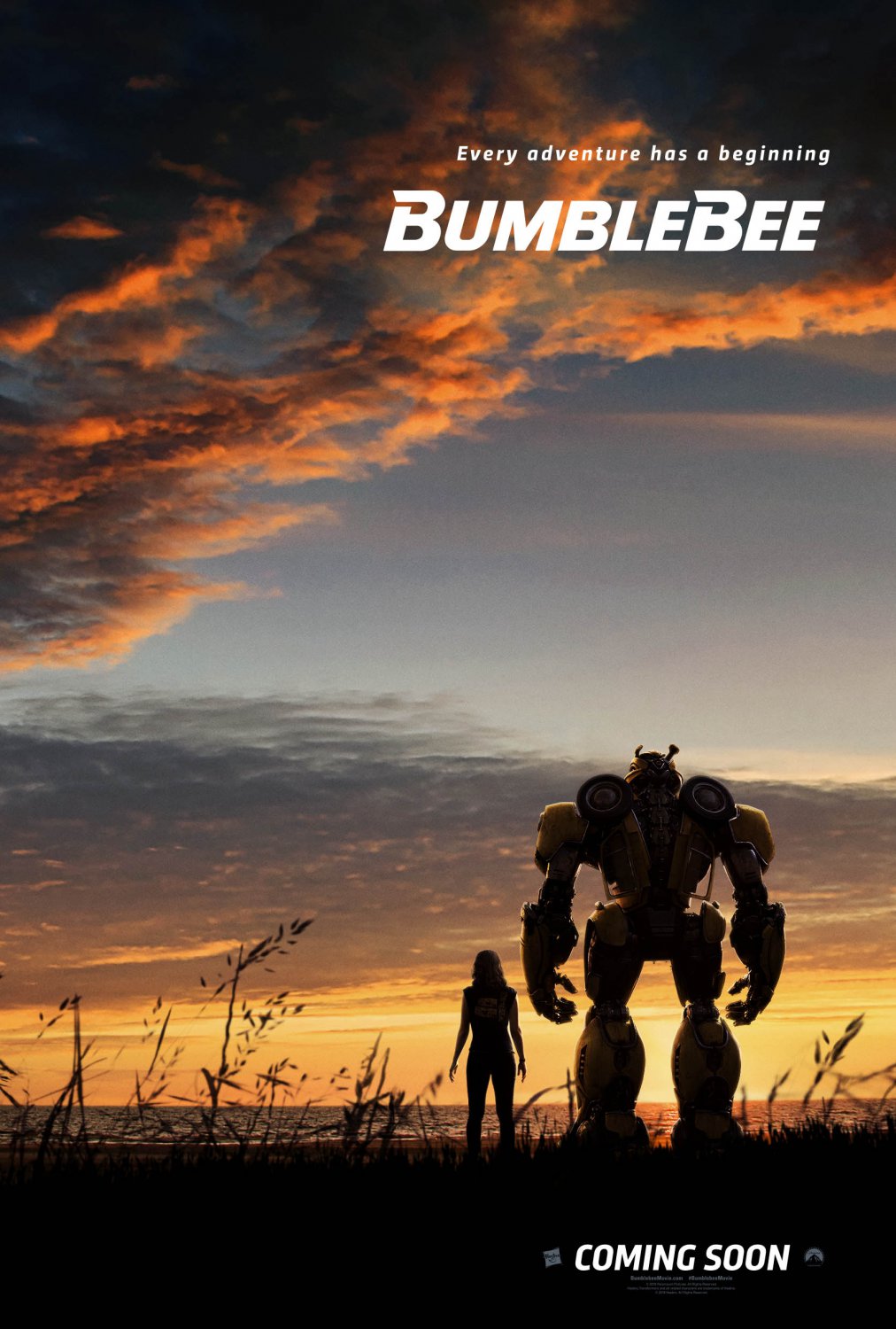Bumblebee Movie 2018  13"x19" (32cm/49cm) Polyester Fabric Poster