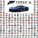 Forza Motorsport All Cars Chart 13"x19" (32cm/49cm) Polyester Fabric Poster