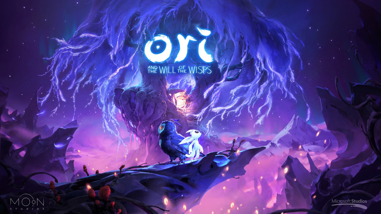 Ori and the Will of the Wisps 13"x19" (32cm/49cm) Polyester Fabric Poster