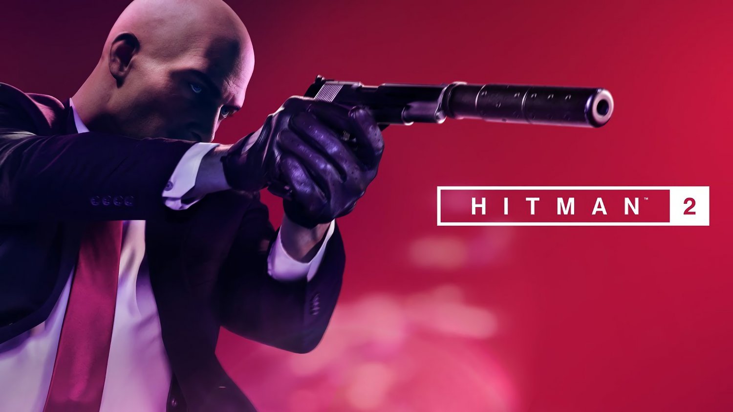 HITMAN 2 Game 13"x19" (32cm/49cm) Polyester Fabric Poster