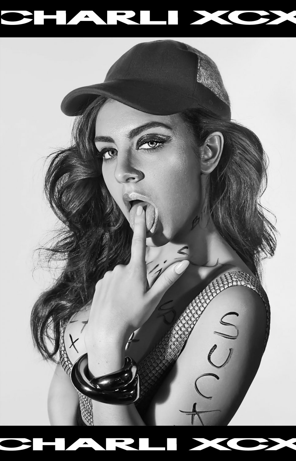 Charli XCX 13"x19" (32cm/49cm) Polyester Fabric Poster
