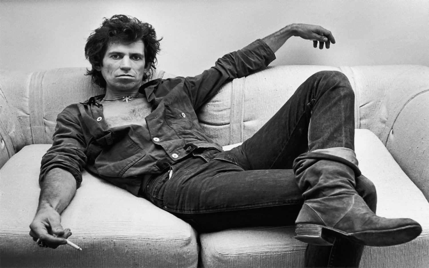 Keith Richards 18"x28" (45cm/70cm) Canvas Print