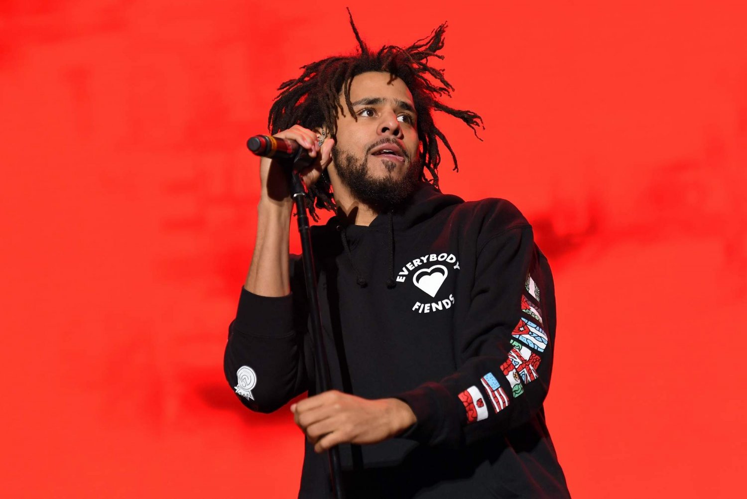 J. Cole 13"x19" (32cm/49cm) Polyester Fabric Poster