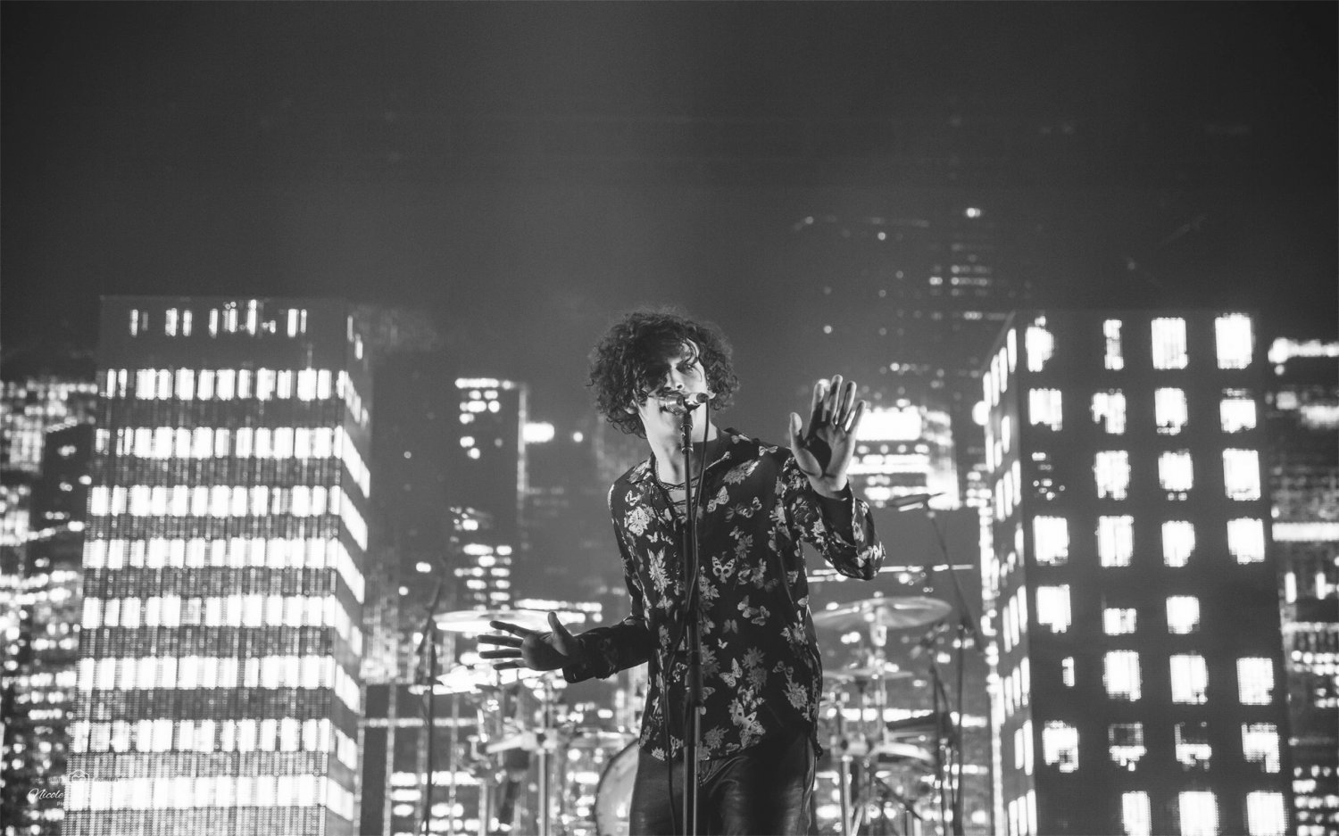 Matty Healy 13"x19" (32cm/49cm) Polyester Fabric Poster
