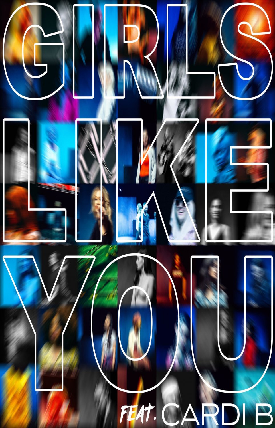 Maroon 5  Girls Like You  18"x28" (45cm/70cm) Poster