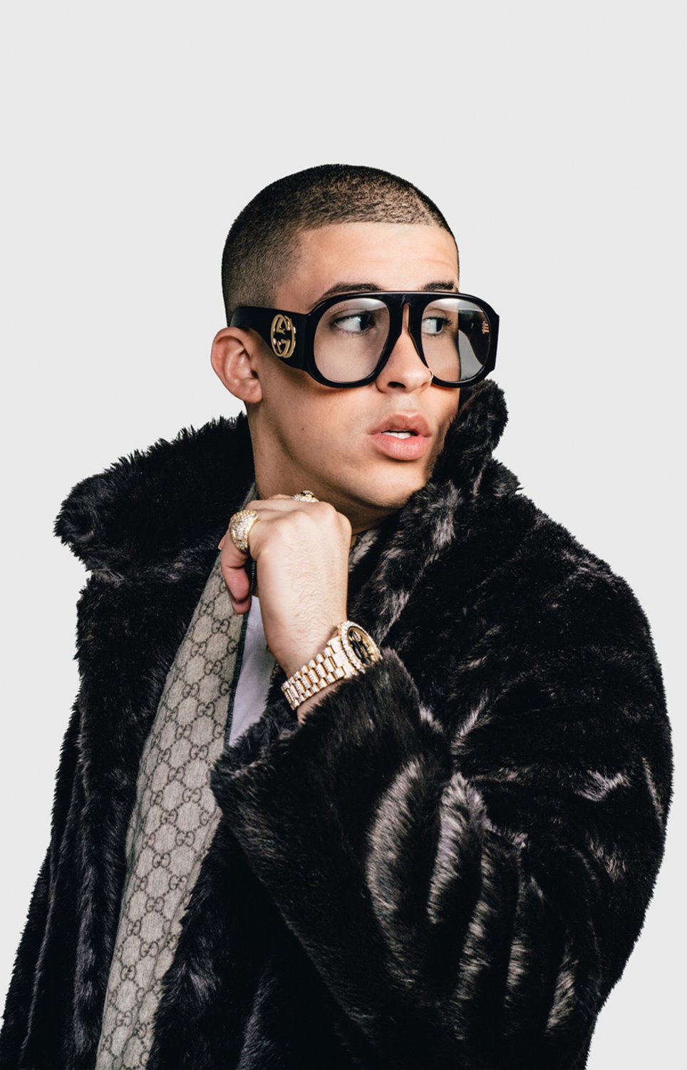 Bad Bunny 13"x19" (32cm/49cm) Polyester Fabric Poster