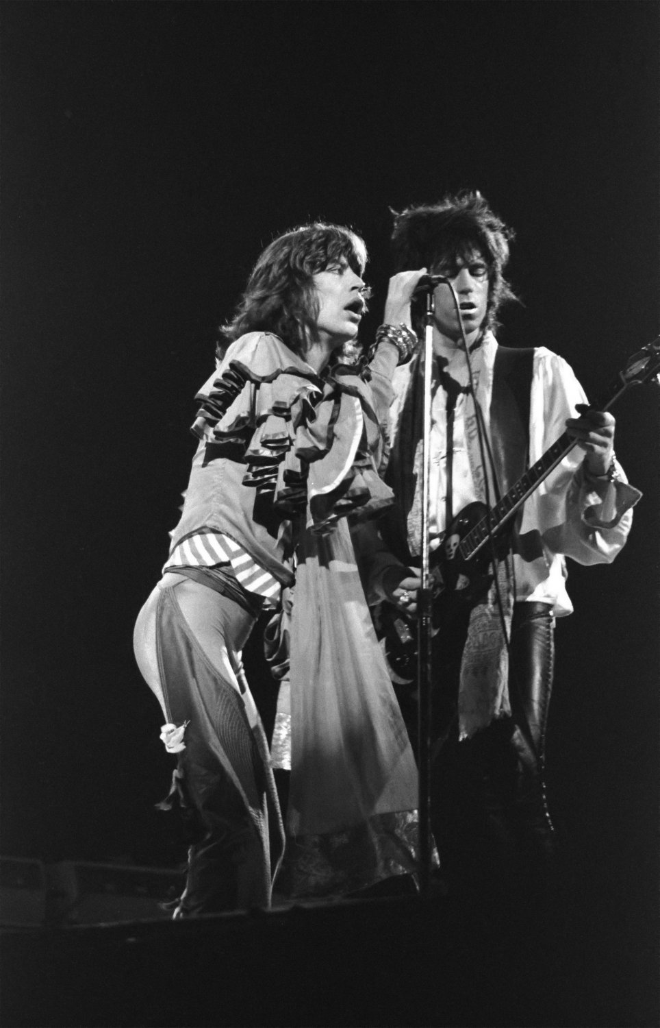 Mick Jagger Keith Richards 18"x28" (45cm/70cm) Canvas Print