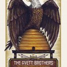 The Avett Brothers Concert 13"x19" (32cm/49cm) Polyester Fabric Poster