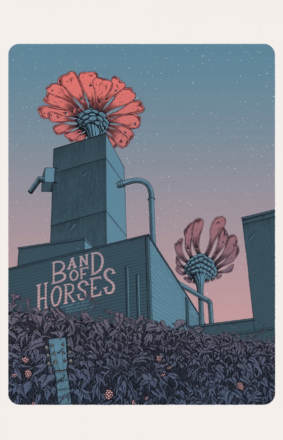 Band of Horses 18"x28" (45cm/70cm) Poster