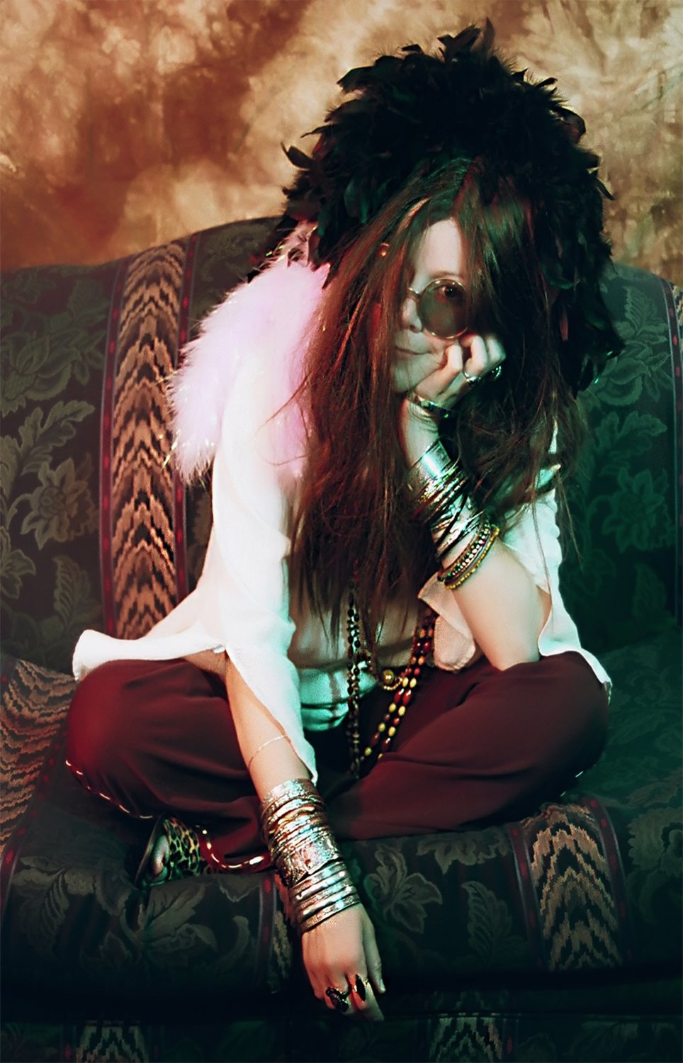 Janis Joplin 13"x19" (32cm/49cm) Polyester Fabric Poster