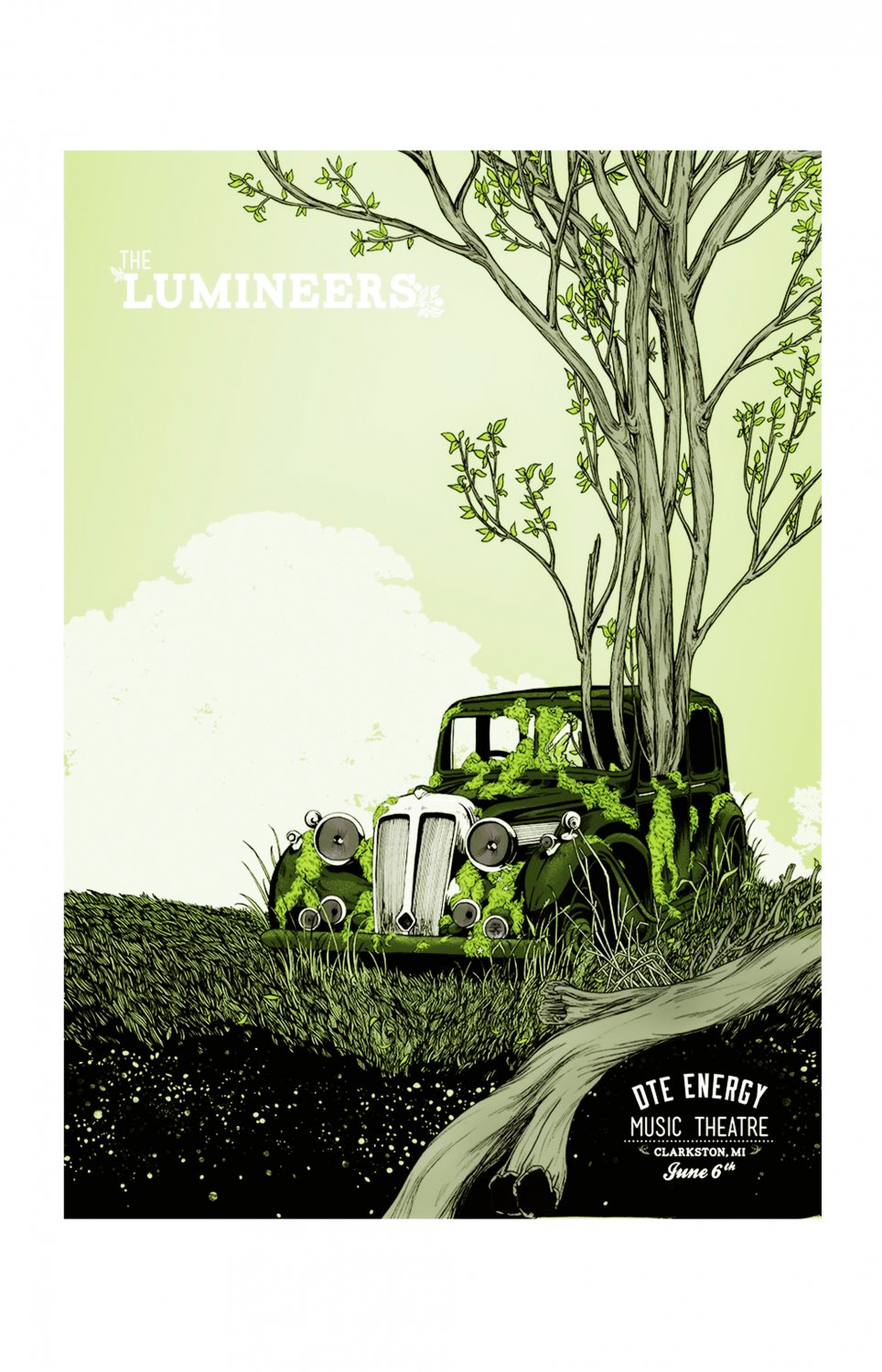 The Lumineers Tour Concert 18"x28" (45cm/70cm) Poster