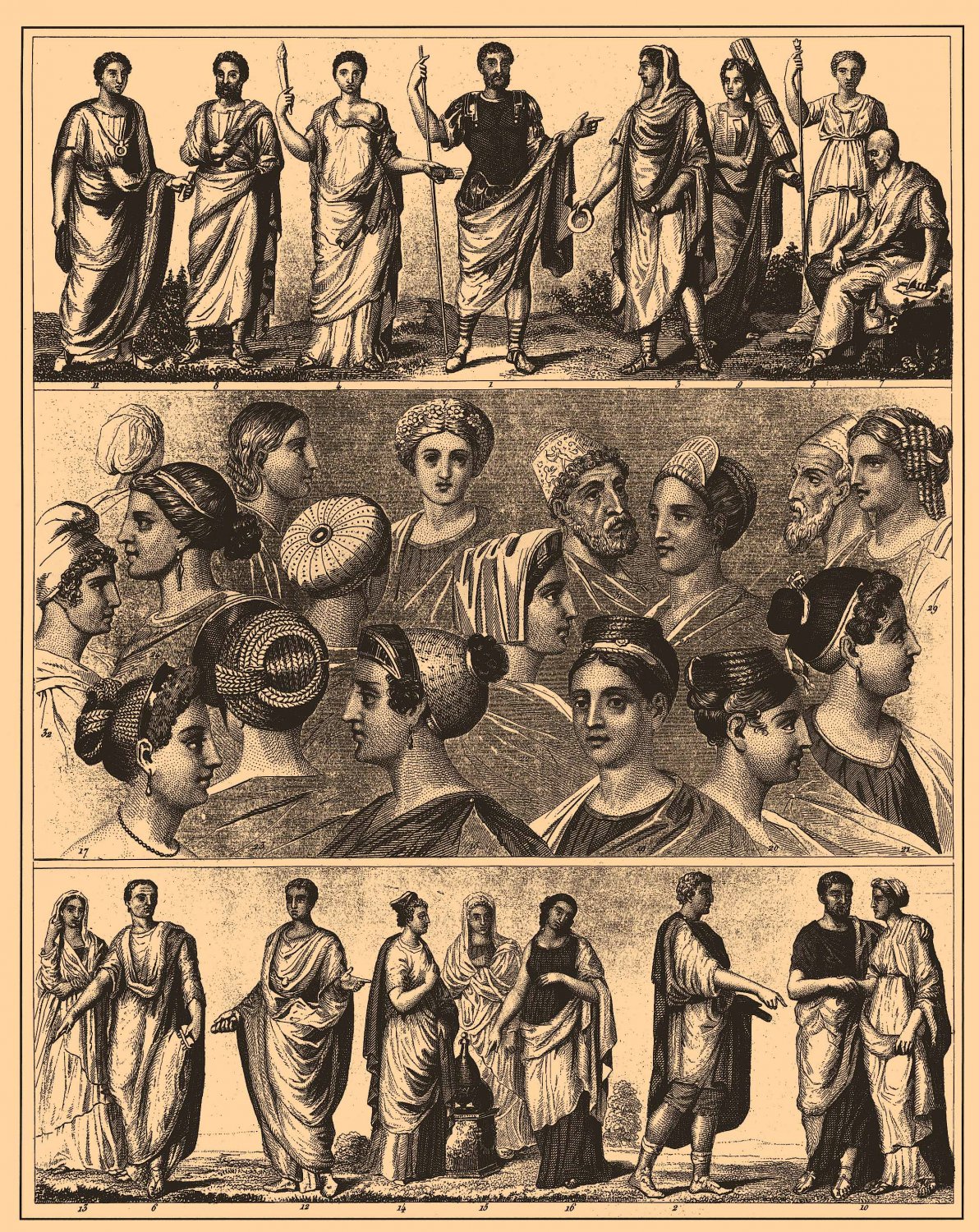 Brockhaus and Efron Encyclopedic Dictionary Chart 18"x28" (45cm/70cm) Poster