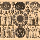 Brockhaus and Efron Encyclopedic Dictionary Chart 18"x28" (45cm/70cm) Poster