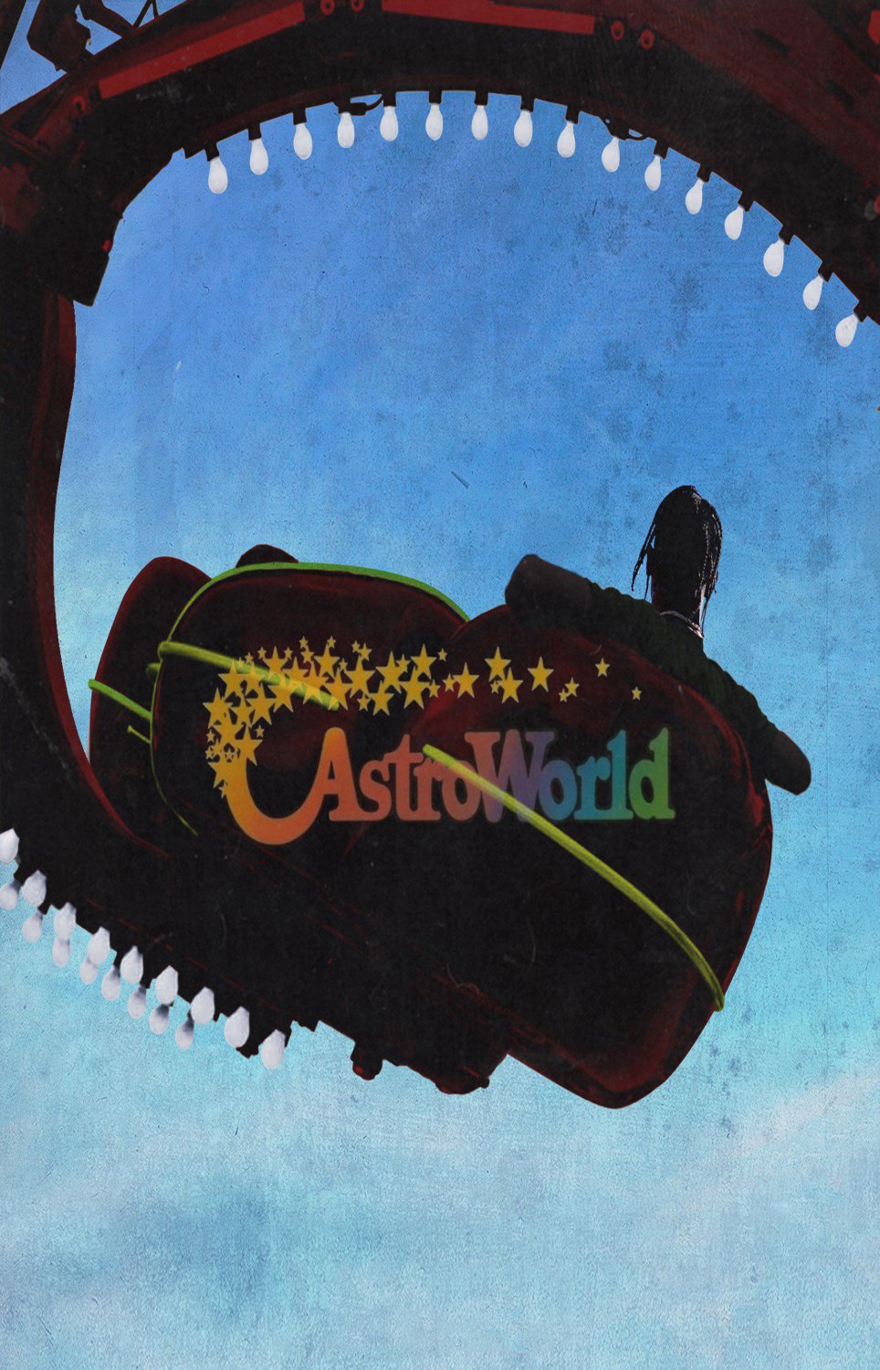 Travis Scott Astroworld 13"x19" (32cm/49cm) Polyester Fabric Poster
