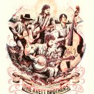 The Avett Brothers Concert Tour  18"x28" (45cm/70cm) Canvas Print