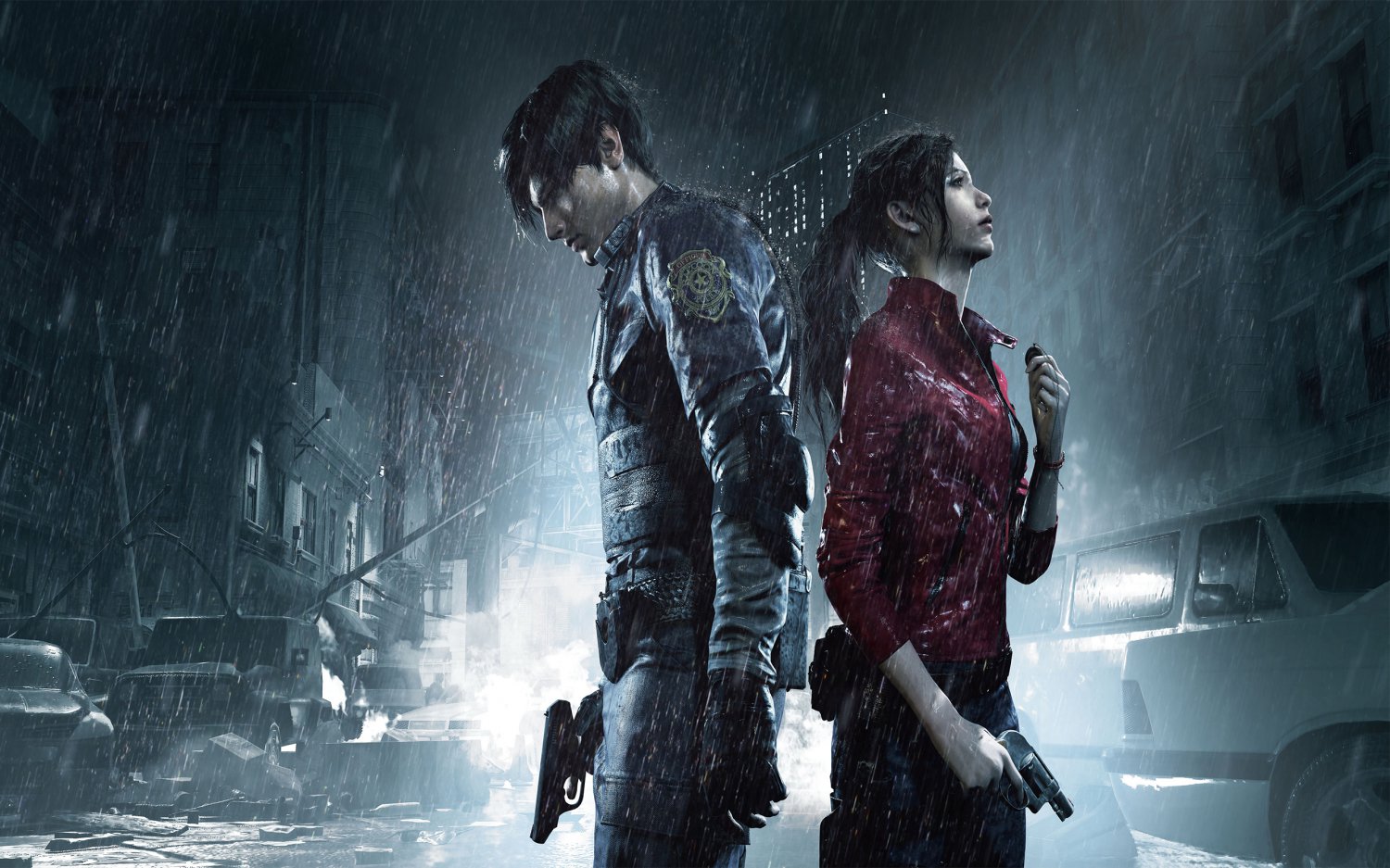 Resident Evil 2 18"x28" (45cm/70cm) Canvas Print