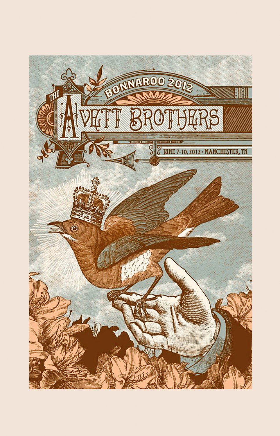 The Avett Brothers Concert Tour  18"x28" (45cm/70cm) Poster