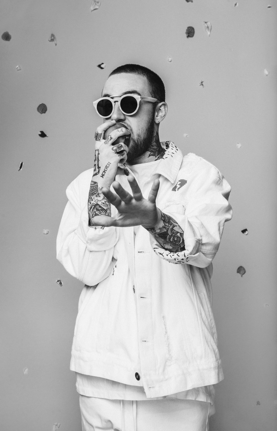 Mac Miller 13"x19" (32cm/49cm) Polyester Fabric Poster