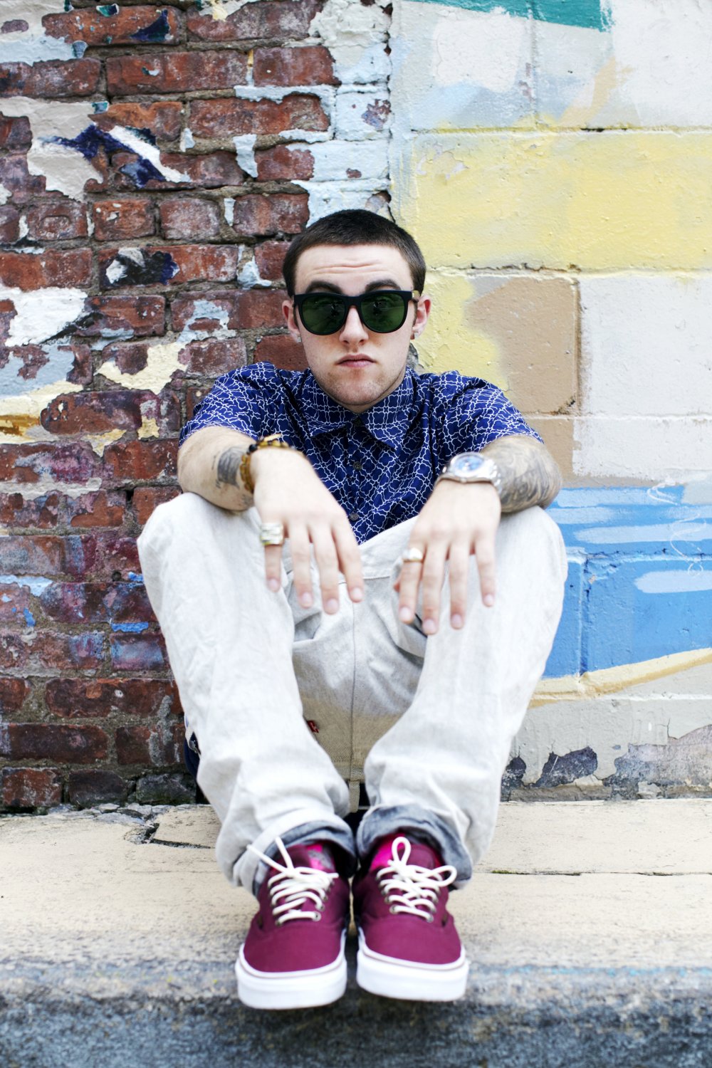 Mac Miller 18"x28" (45cm/70cm) Canvas Print