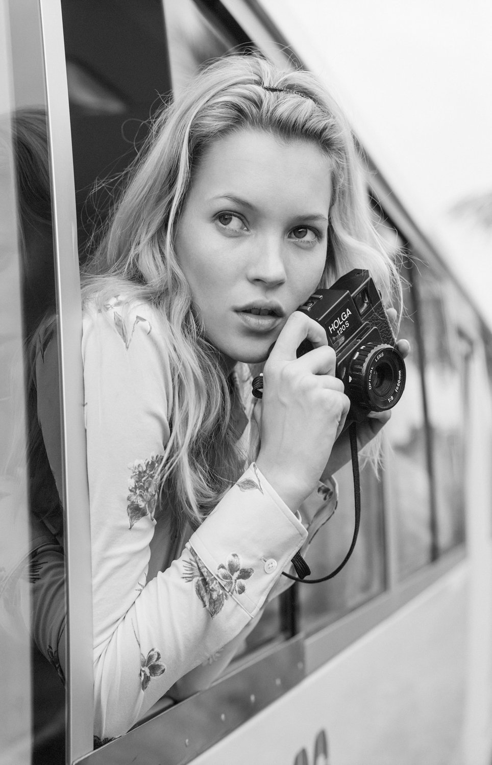 Kate Moss 13"x19" (32cm/49cm) Polyester Fabric Poster