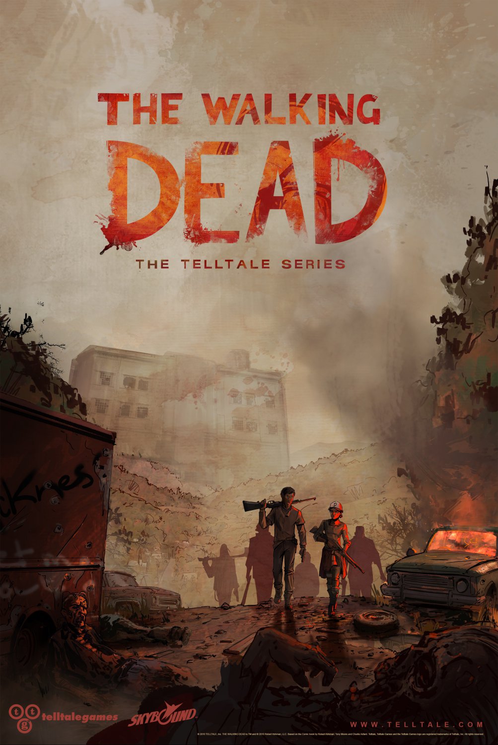 The Walking Dead Game 18"x28" (45cm/70cm) Poster
