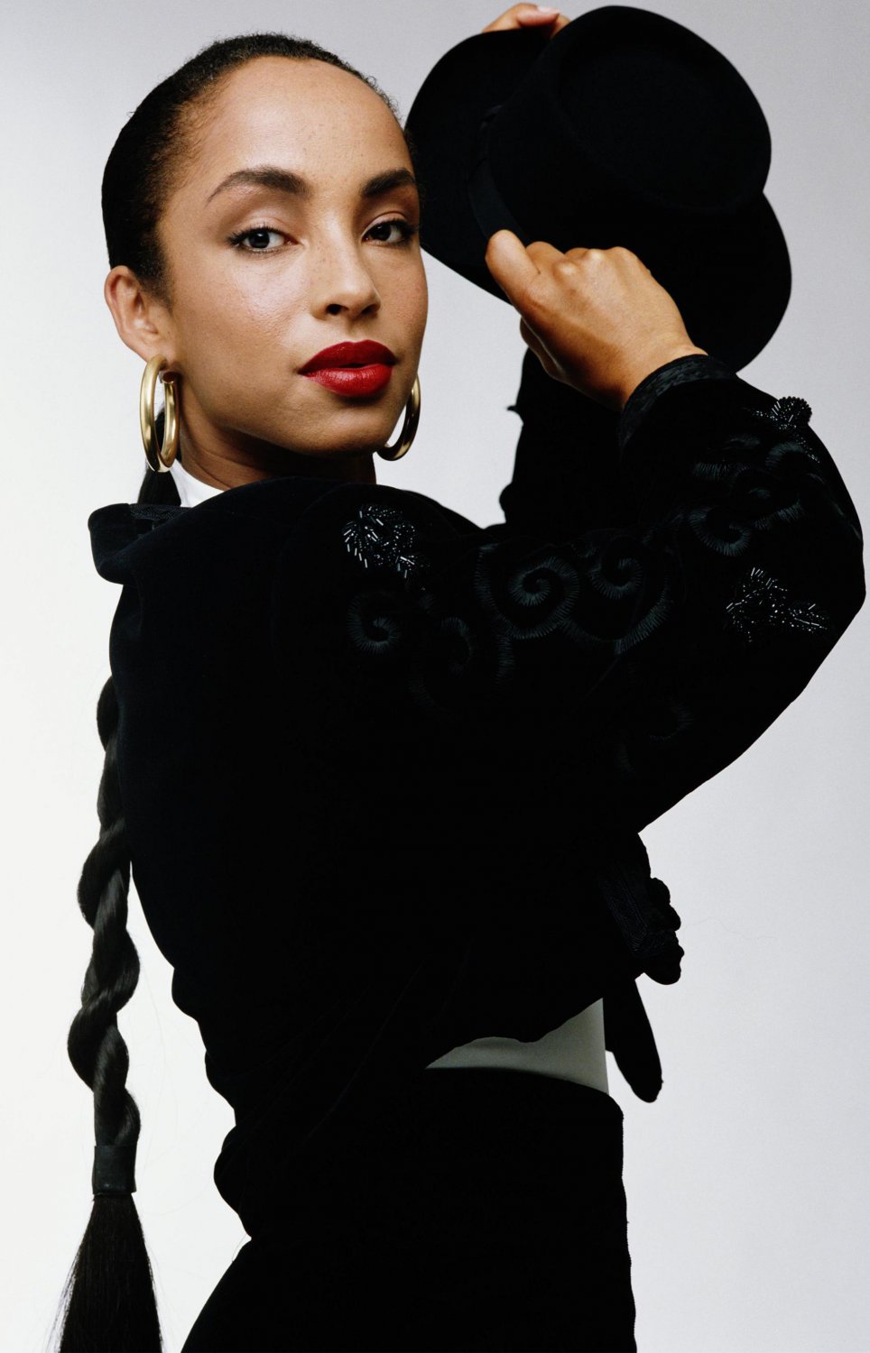 Sade 13"x19" (32cm/49cm) Polyester Fabric Poster