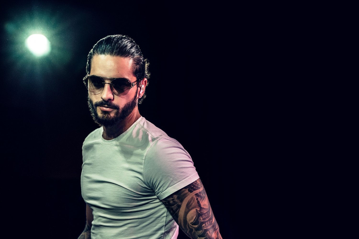 Maluma 13"x19" (32cm/49cm) Polyester Fabric Poster
