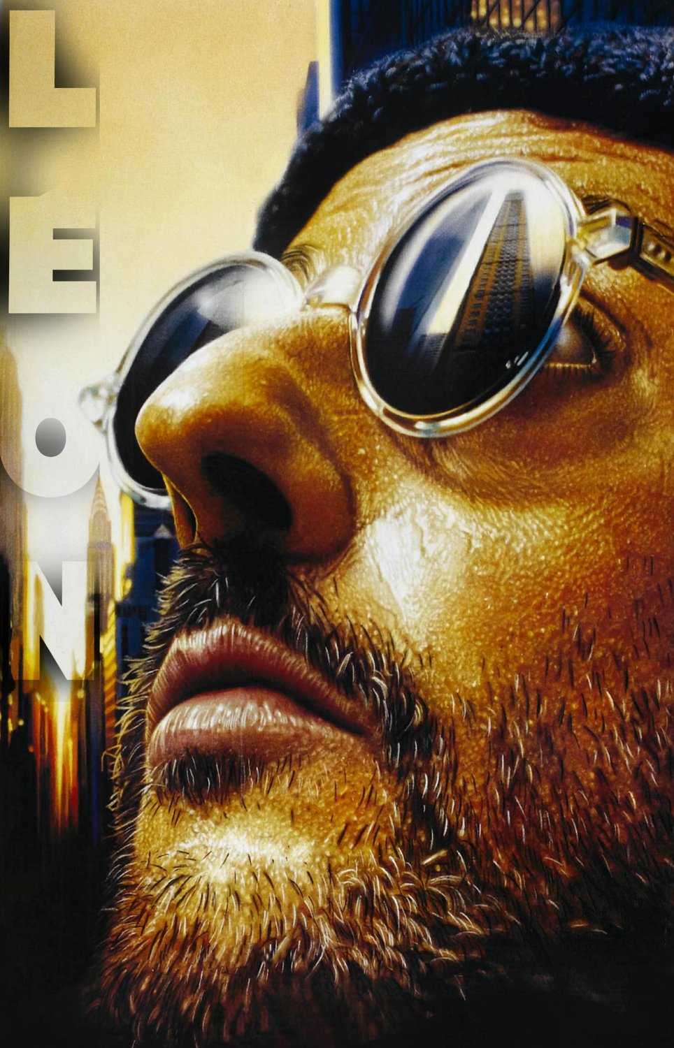 Leon Jean Reno Natalie Portman 13"x19" (32cm/49cm) Polyester Fabric Poster
