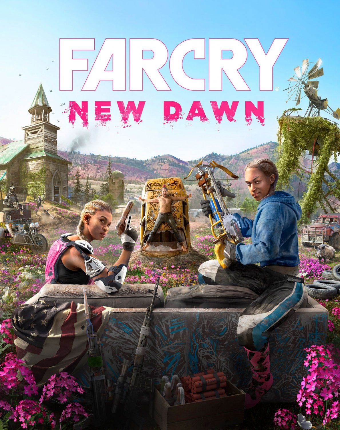 Far Cry New Dawn 13"x19" (32cm/49cm) Polyester Fabric Poster