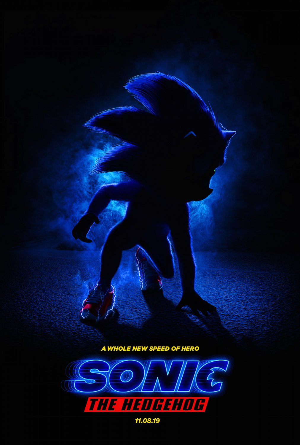 Sonic the Hedgehog Movie 18"x28" (45cm/70cm) Poster