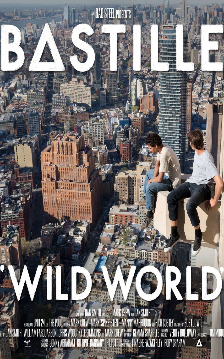 Bastille Wild World  13"x19" (32cm/49cm) Polyester Fabric Poster