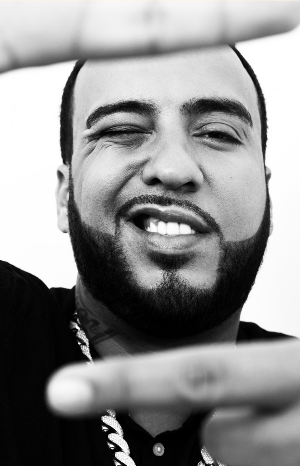 French Montana 18"x28" (45cm/70cm) Canvas Print