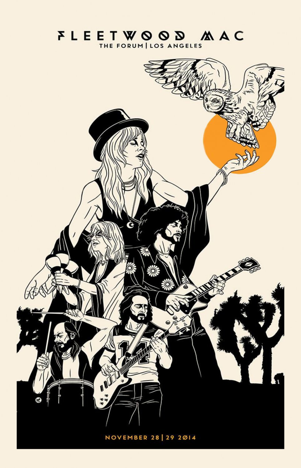 Fleetwood Mac Stevie Nicks 18"x28" (45cm/70cm) Poster