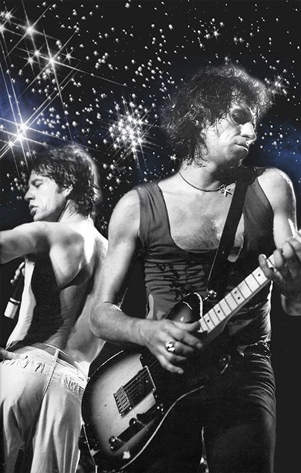 Mick Jagger  Keith Richards 18"x28" (45cm/70cm) Poster