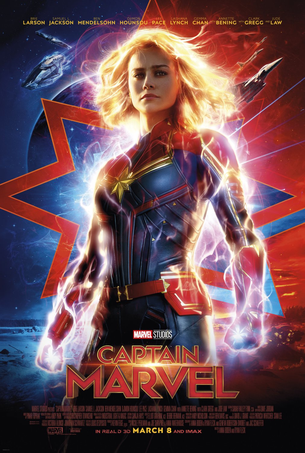 Captain Marvel 18"x28" (45cm/70cm) Poster