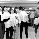 Muhammad Ali Meets The Beatles 8"x12" (20cm/30cm) Satin Photo Paper Poster
