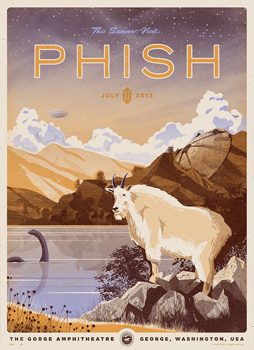 Phish Concert 8"x12" (20cm/30cm) Satin Photo Paper Poster