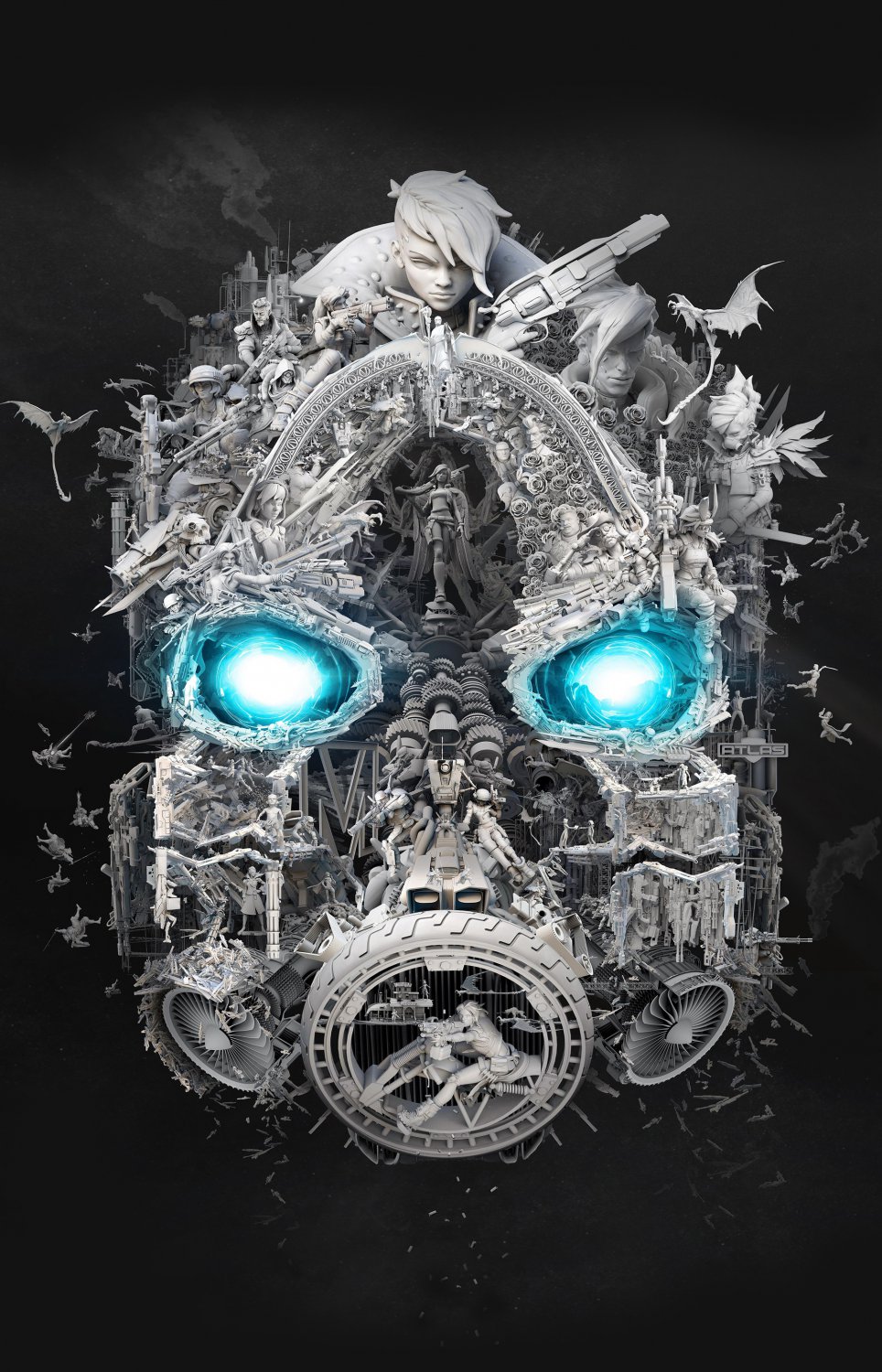 Borderlands 3 Game 13"x19" (32cm/49cm) Polyester Fabric Poster