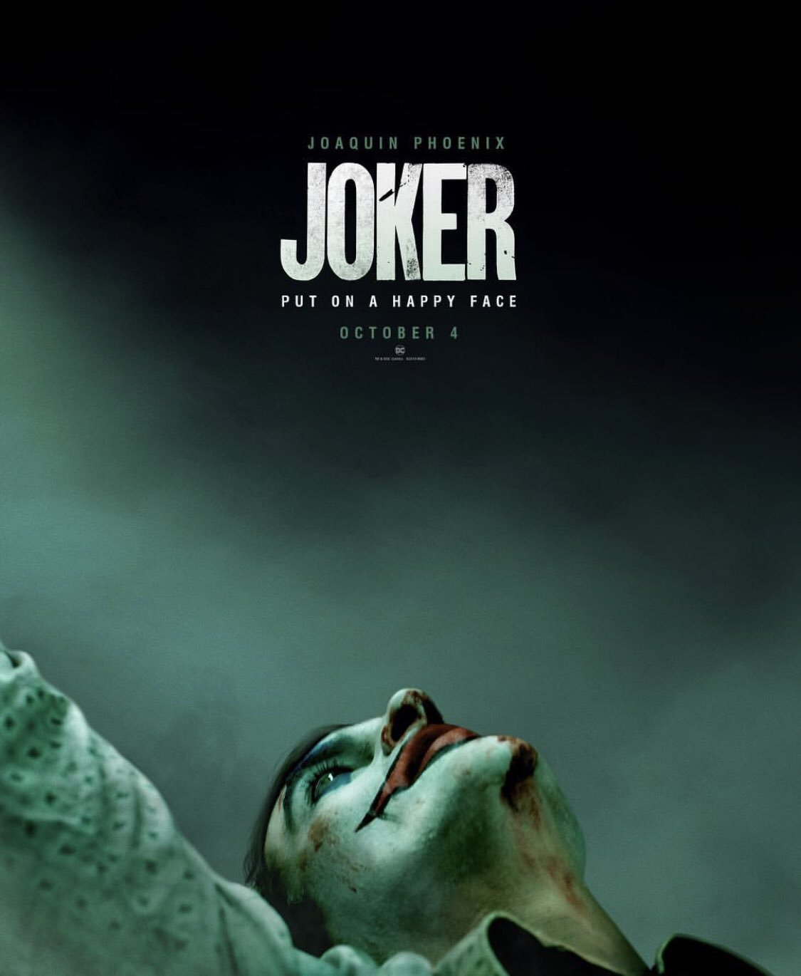 Joker Joaquin Phoenix Movie 13"x19" (32cm/49cm) Polyester Fabric Poster