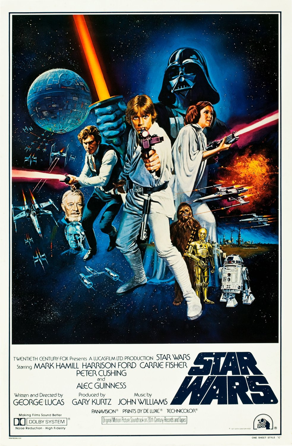 Star Wars Vintage 18"x28" (45cm/70cm) Canvas Print