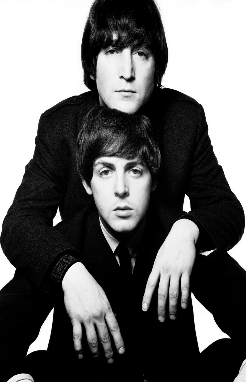 John Lennon Paul McCartney 24"x35" (60cm/90cm) Canvas Print