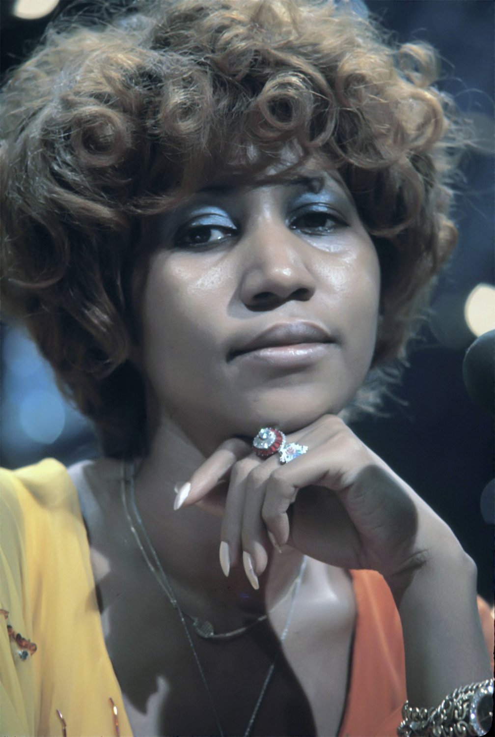 Aretha Franklin 8"x12" (20cm/30cm) Satin Photo Paper Poster